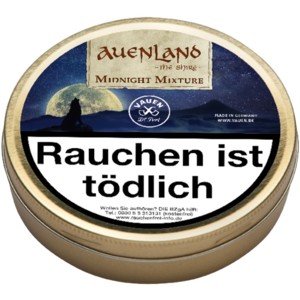 [40176] Pipe Tobacco - Vauen Auenland Midnight Mixture - Tin Of 50G