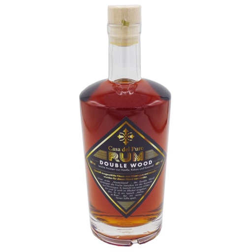 [40253] Rum - Casa Del Puro Double Wood - Bottle Of 50Cl