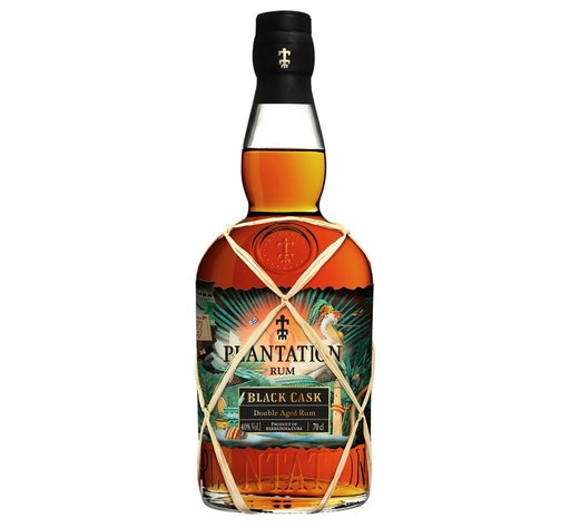 [40259] Rum - Plantation Black Cask Barbados & Cuba 2022 Double Aged - Bottle Of 70Cl