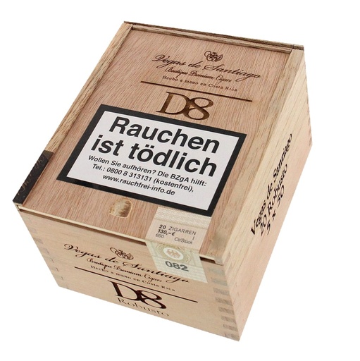 [40369] Vegas De Santiago D8 Robusto - Box of 20 Cigars