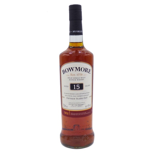 [40384] Whisky - Bowmore Islay Single Malt 15 Years - Bottle Of 70Cl