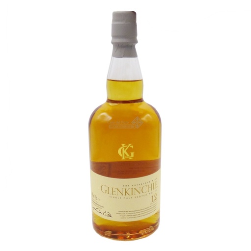 [40391] Whisky - Glenkinchie Lowland Single Malt 12 Years - Bottle Of 70Cl
