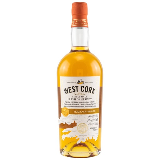 [40403] Whisky - West Cork Rum Cask Single Malt 70cl