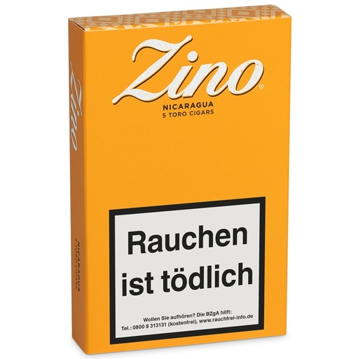 [40425] Zino Nicaragua Toro - Pack Of 5 Cigars