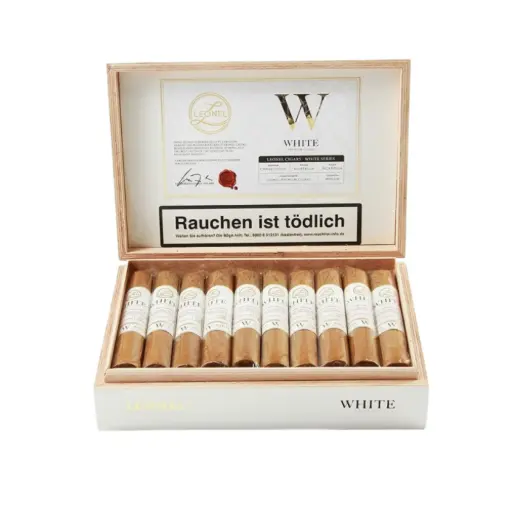 [40481] Leonel White Robusto - Box Of 20 Cigars