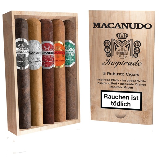 [40486] Macanudo Inspirado Robusto Sampler