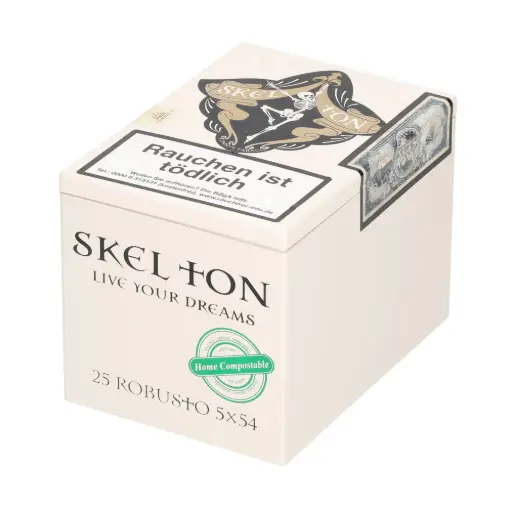 [40512] Skelton Live Your Dreams Robusto - Box Of 25 Cigars