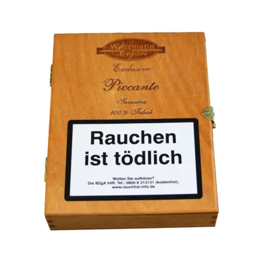 [40520] Woermann Exclusvie Piccante Sumatra - Box Of 16 Cigarillos