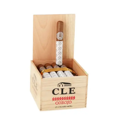[48908] C.L.E. Corojo 60x6 - Box of 25 Cigars