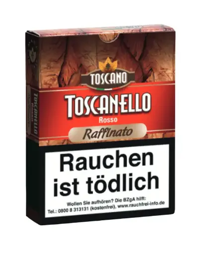 [49186] Toscanello Rosso Raffinato - Pack Of 5 Cigarillos