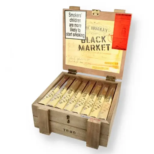 [49283] Alec Bradley Black Market Toro - Box of 24 Cigars