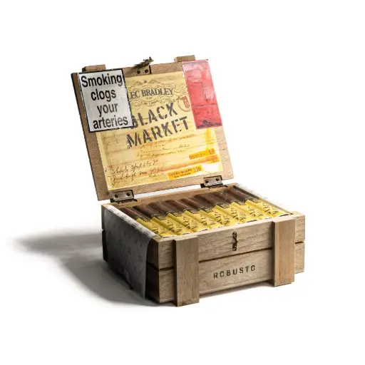 [49284] Alec Bradley Black Market Robusto - Box of 24 Cigars