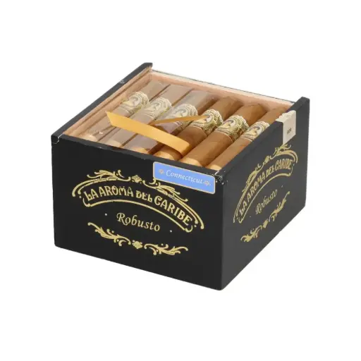 [49347] La Aroma Del Caribe Connecticut Robusto Grande - Box of 24 Cigars