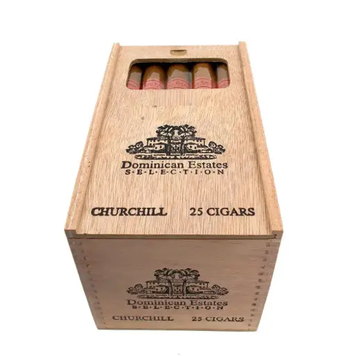 [49351] Dominican Estates Churchill - Box of 25 Cigars
