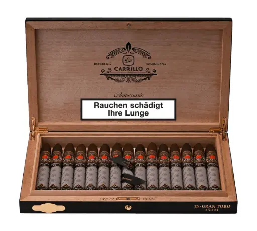 [49358] E.P. Carrillo 15th Anniversary Maduro Gran Toro - Box Of 15 Cigars 