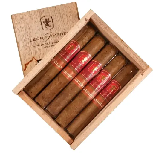 [51918] Leon Jimenes Petit Corona Caribbean - Box Of 10 Cigars 