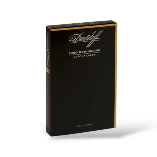 [52216] Davidoff Puro Dominicana Corona Larga - Pack of 5 Cigars  