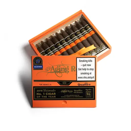[52225] Aging Room by AJ Fernandez Quattro Nicaragua Maestro - Box Of 20 Cigars