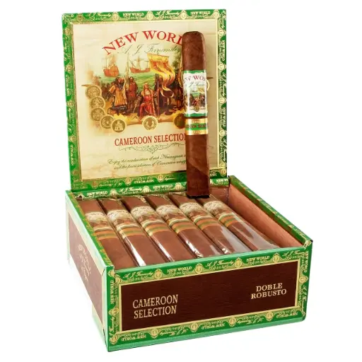 [52548] AJ Fernandez New World Cameroon Double Robusto - Box of 20 Cigars