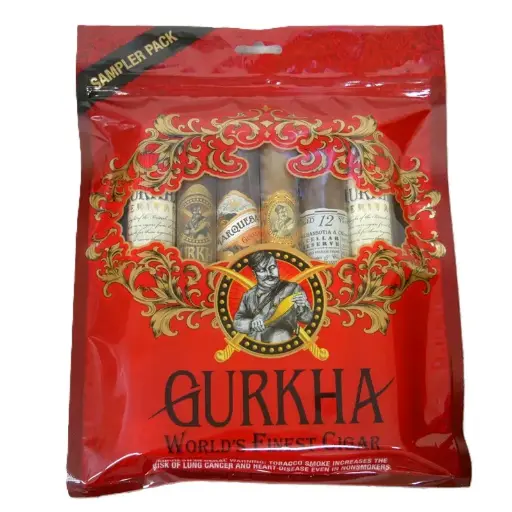 [52661] Gurkha Nicaragua Toro Sampler Red - Pack of 6 Cigars 