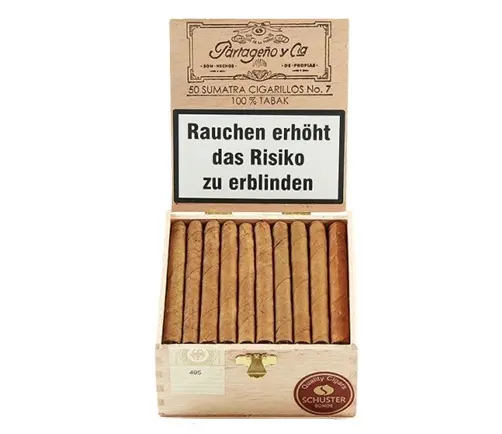 [52881] Partageno Y Cia No. 7 Sumatra - Pack Of 20 Cigarillos
