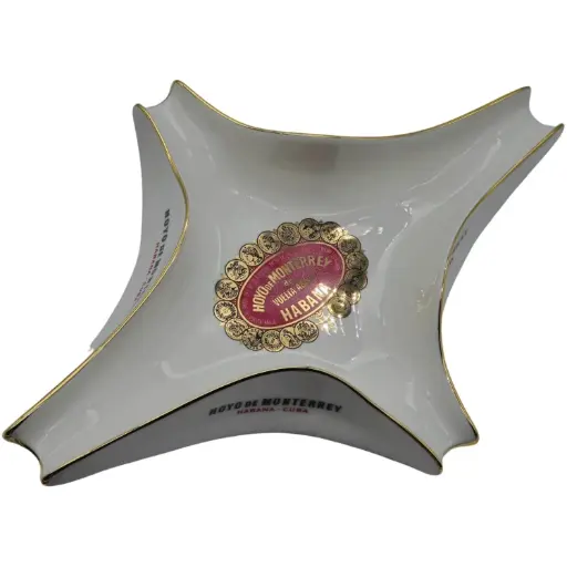 [52941] Ashtray - Hoyo de Monterrey Crystal - 4 Cigars