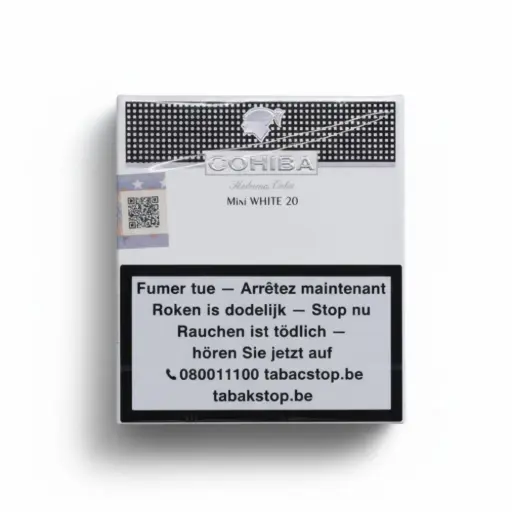 [8452] Cohiba Mini White - Pack Of 20 Cigarillos