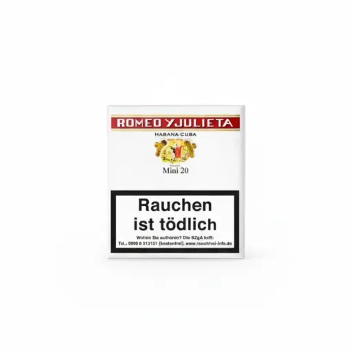 [8460] Romeo Y Julieta Mini - Pack Of 20 Cigarillos