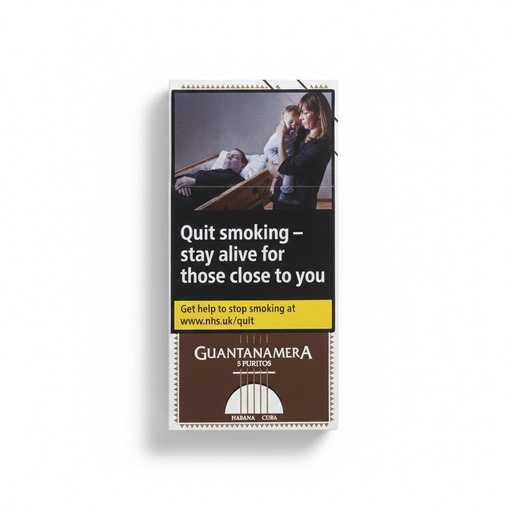 [8470] Guantanamera Puritos - Pack Of 5 Cigarillos
