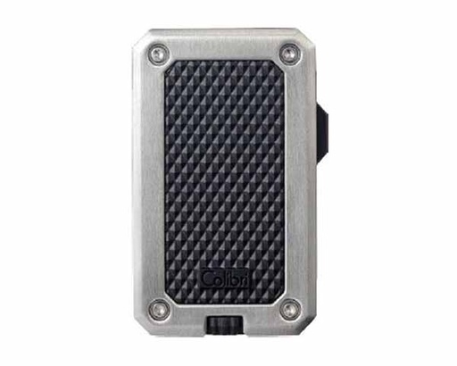 [9250] Lighter - Colibri Rally Brushed Chrome/Black
