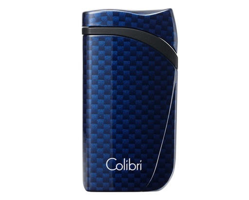 [9256] Lighter - Colibri Falcon Carbon Blue