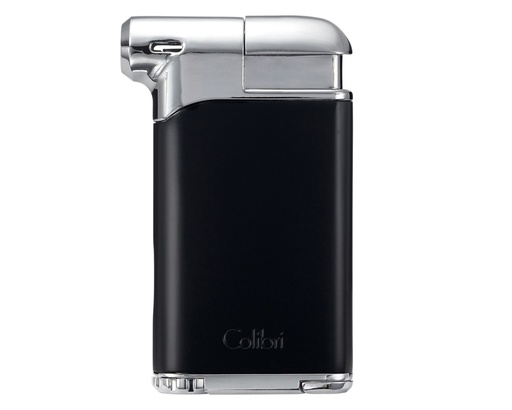 [9257] Pipe Lighter - Colibri Pacific Soft Flame Black/Chrome