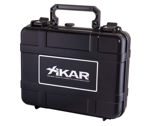 [9346] Humidor - Xikar Travel Waterproof Case Black - 18-24 Cigars