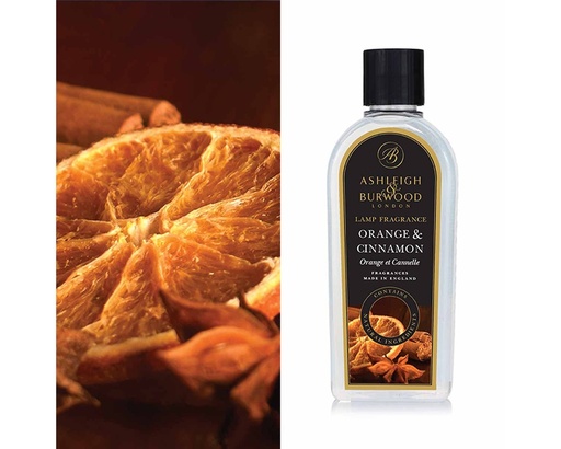 [9627] Lamp Fragrance - Ashleigh & Burwood Orange & Cinnamon - 500Ml