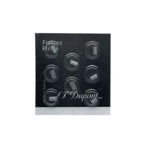 [9649] Flints - S.T. Dupont Black - Pack Of 8